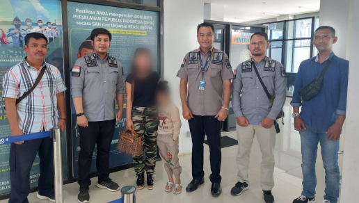 Kanim Palopo Deportasi WNA Malaysia