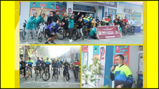Fun Bike Peringati Hari Bhakti Imigrasi ke-72