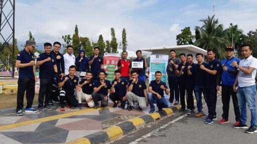 Kantor Imigrasi Palopo menggelar sosialisasi Aplikasi Antrian Paspor Online Versi 2 dan Penggalangan Dana terhadap Korban Bencana gempa di Sulawesi Tengah
