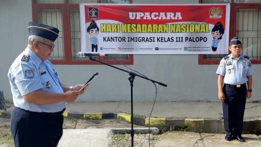 Upacara Hari Kesadaran Nasional Kantor Imigrasi Kelas III Palopo