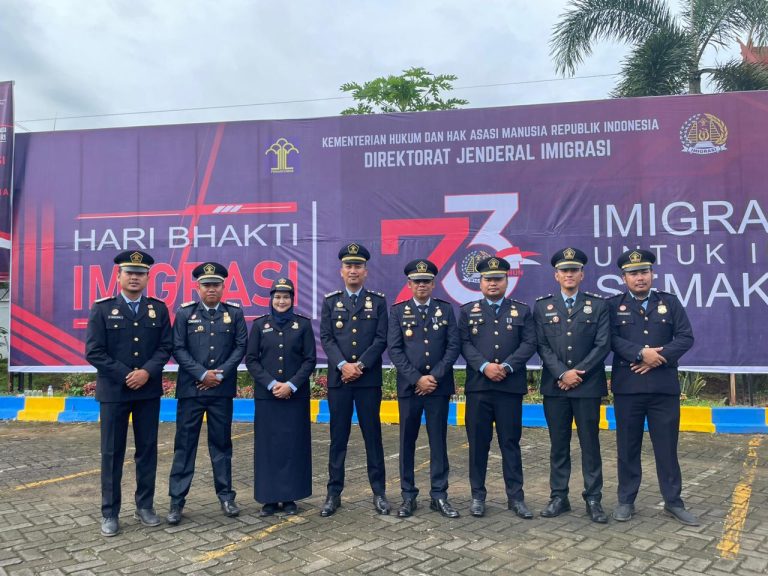 IMIGRASI PALOPO HADIRI UPACARA HARI BHAKTI IMIGRASI KE-73