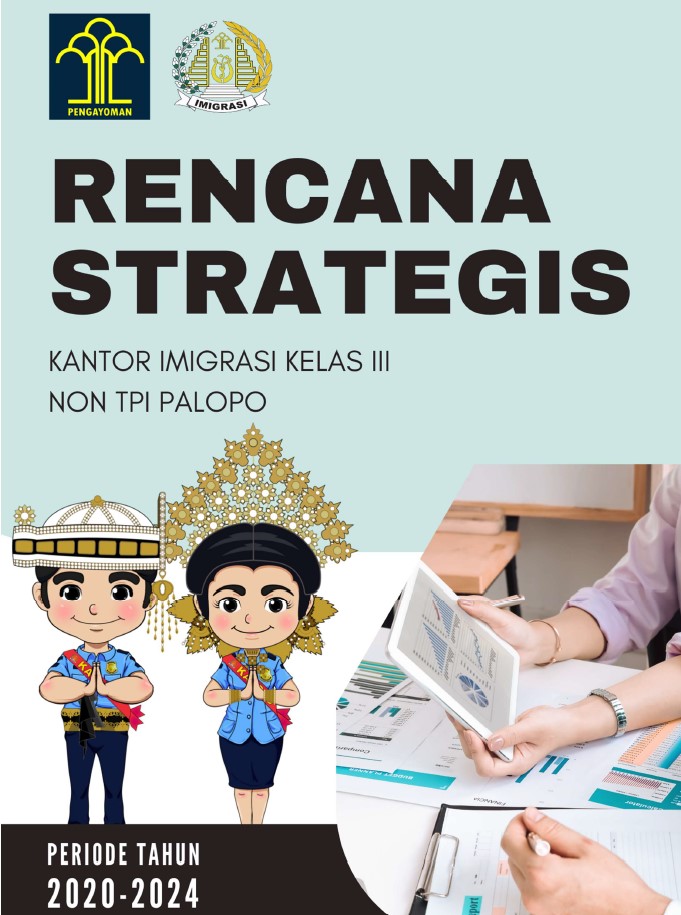 Sampul Rencana Strategis Kantor Imigrasi Kelas II Non TPI Palopo 2020–2024