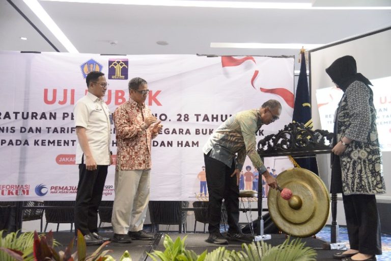 Kemenkumham Sesuaikan Tarif PNBP, Dukung Peningkatan Perekonomian dan Laju Investasi