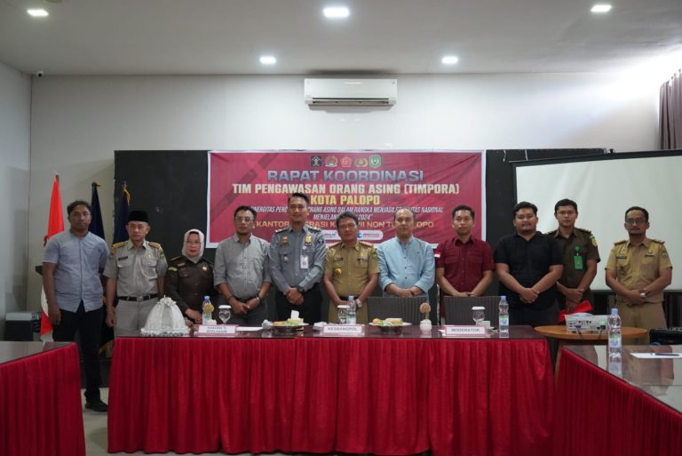 KANTOR IMIGRASI KELAS III NON TPI PALOPO GELAR TIMPORA KOTA PALOPO DENGAN TEMA “inergitas Pengawasan Orang Asing Dalam Rangka Menjaga Stabilitas Nasional Menjelang Pemilu”
